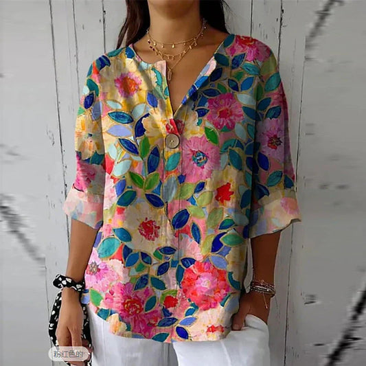 Meredith's Timeless Floral Top