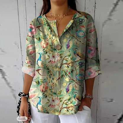 Meredith's Timeless Floral Top