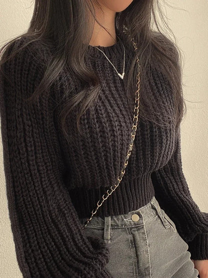 Cozy Vintage Knit Top