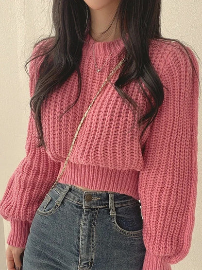 Cozy Vintage Knit Top