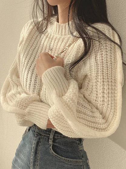 Cozy Vintage Knit Top